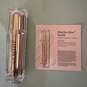 That JLo Glow Serum
Visibly brightens + firms
NEW, 1 oz.